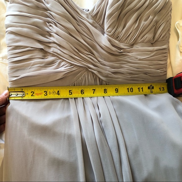 Dessy collection off the shoulder gown - Picture 6 of 8